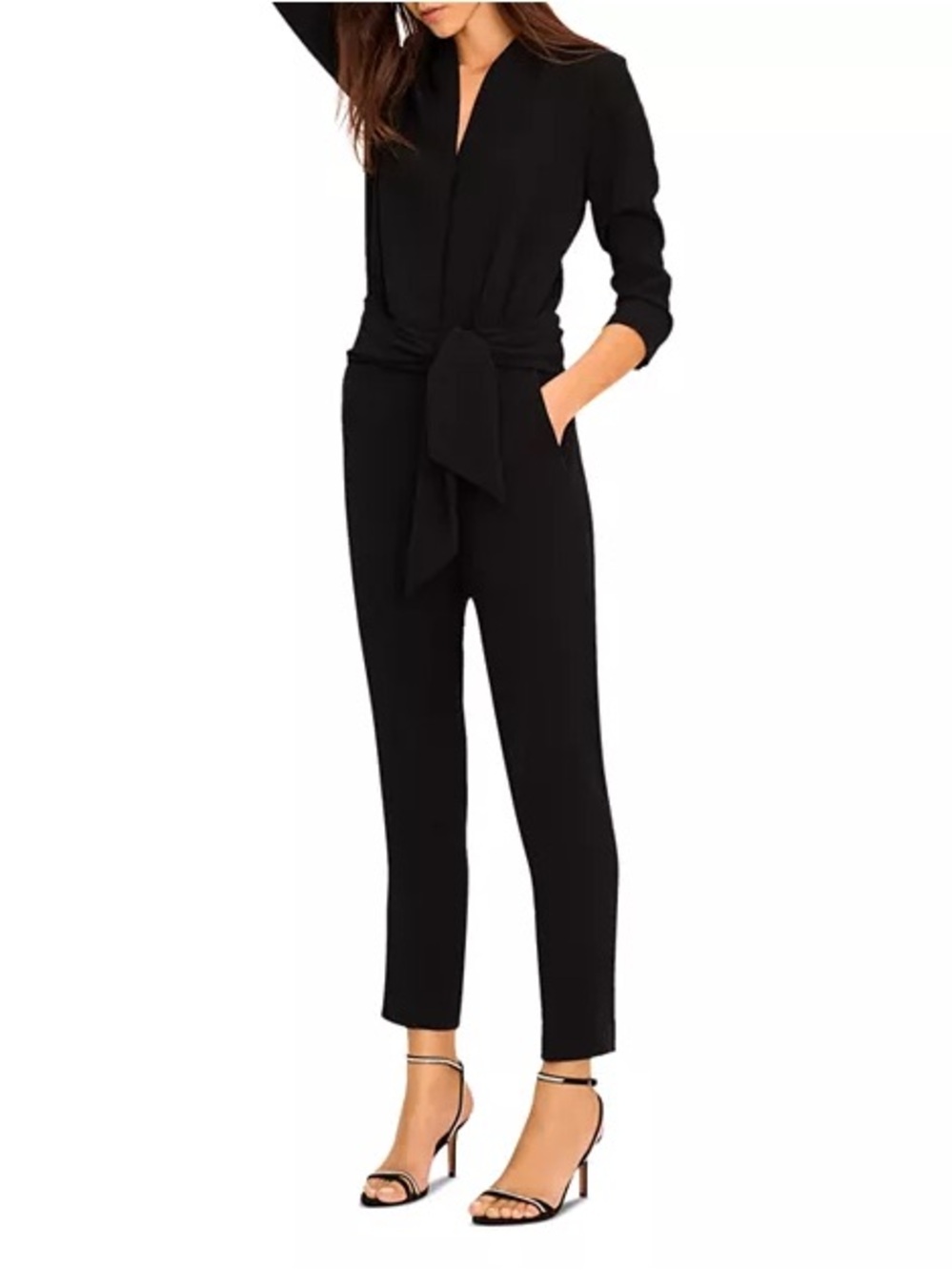 ba&sh
Cycy Tie Waist Jumpsuit